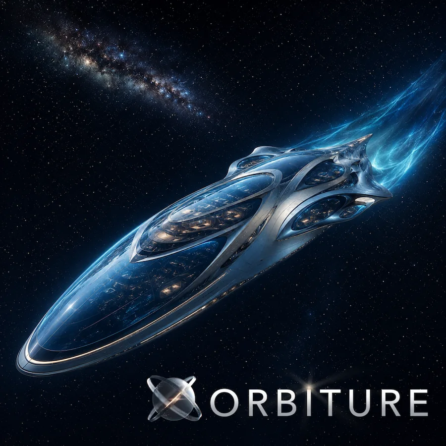 Thread-class ship in deep space